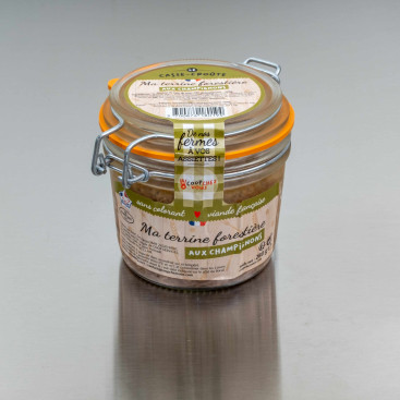Terrine foresti&egrave;re aux champignons 280 g