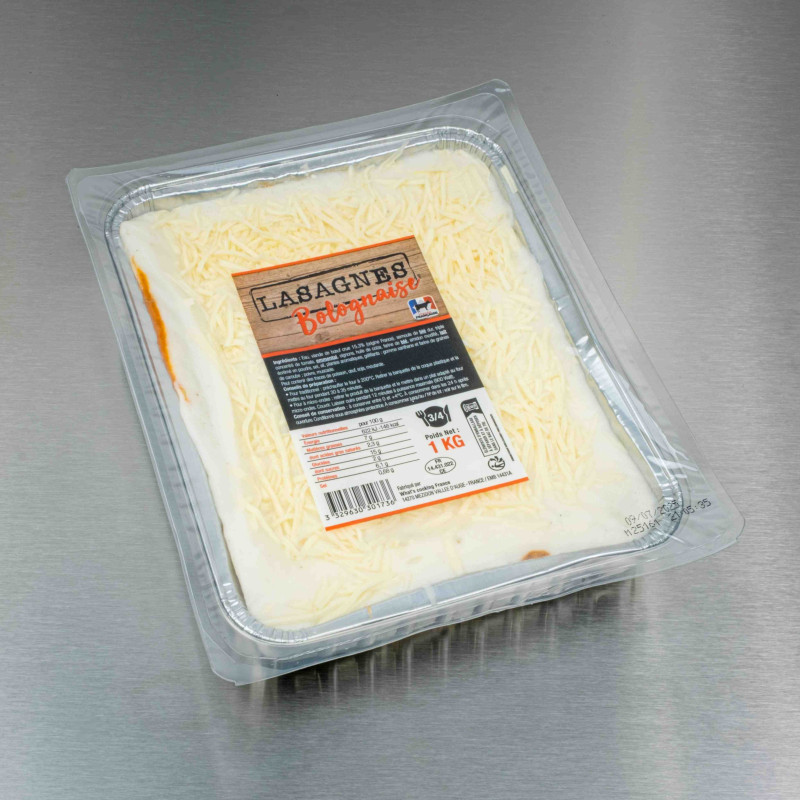 Lasagne bolognaise 1 kg - vue principale du produit
