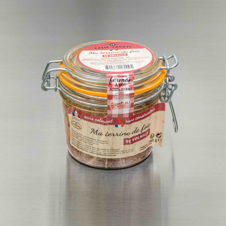 Terrine de foie de volaille 280 g - vue principale du produit