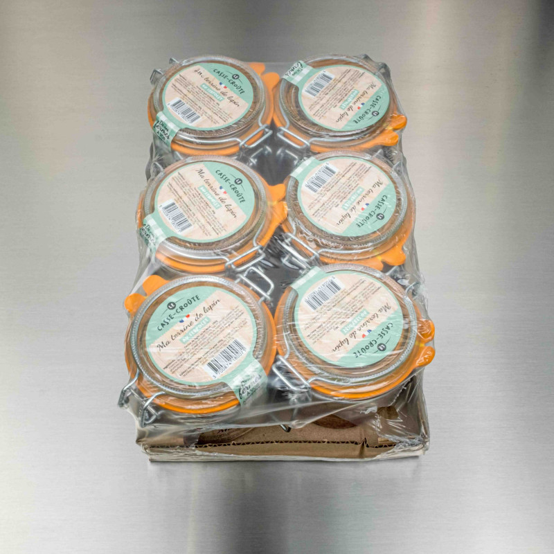 Terrine de lapin au serpolet 280 g - vue détaillée du produit 1 Terrine de lapin au serpolet 280 g - vue détaillée du produit 1