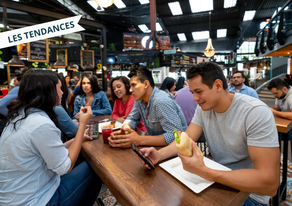 Food court, le nouveau terrain de jeu des restaurateurs