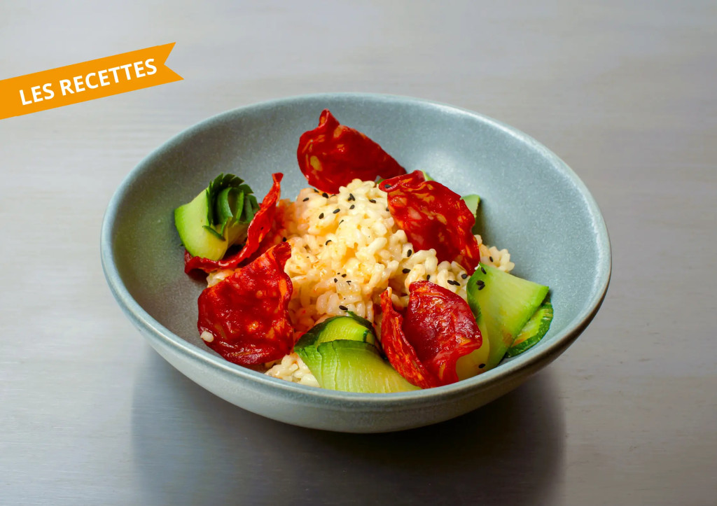 Risotto au chorizo
